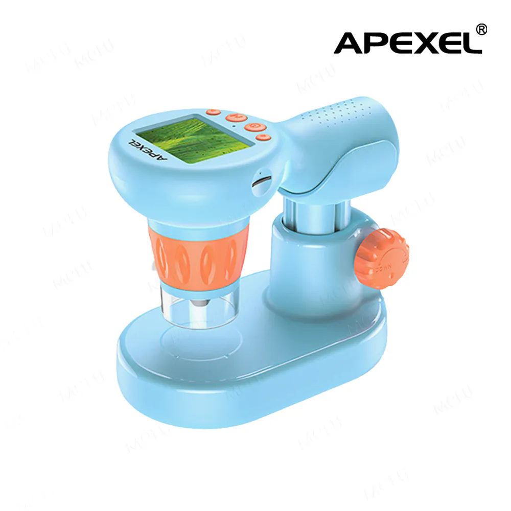 APEXEL 800X兒童顯微可手持含座套組-APL-MS201