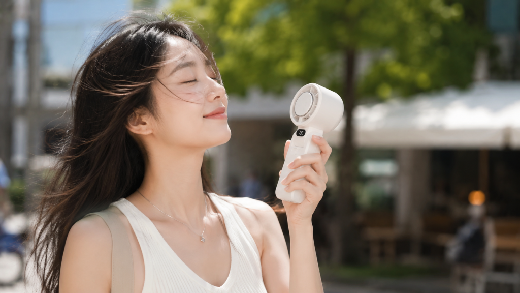 MEFU手持冷敷摺疊風扇真心推薦